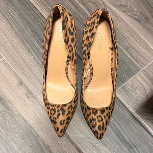 Express Animal Print Women's Heels